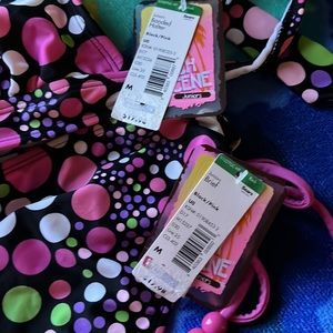 From the bikini vault ! Beach scene juniors 2 piece size M vintage different